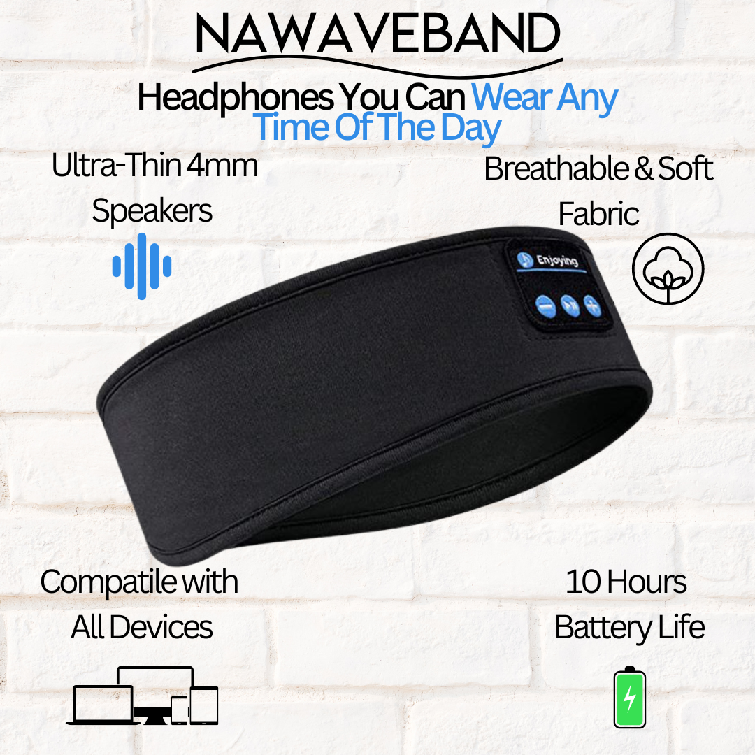 Nawaveband™ - Bluetooth Headband